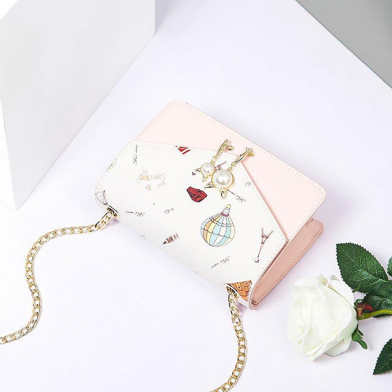 Bag Women's Autumn and Winter New Women's Bag Chain Messenger Bag High-end Light Luxury Versatile Leather Armpit Bag