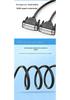 DB25 Male-to-Male/Female Extension Cable, Industrial-Grade for Serial Port Printer Connections