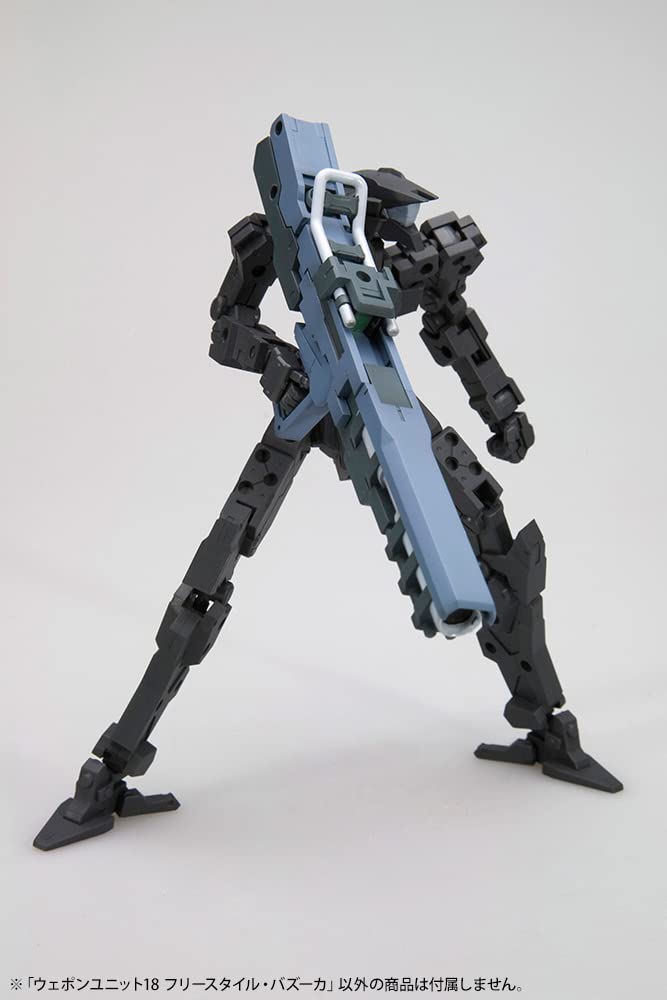 Kotobukiya M.S.G Modeling Support Goods Weapon Unit 18 Freestyle Bazooka, Approx. 130mm In Length, Non-Scale Plastic Model