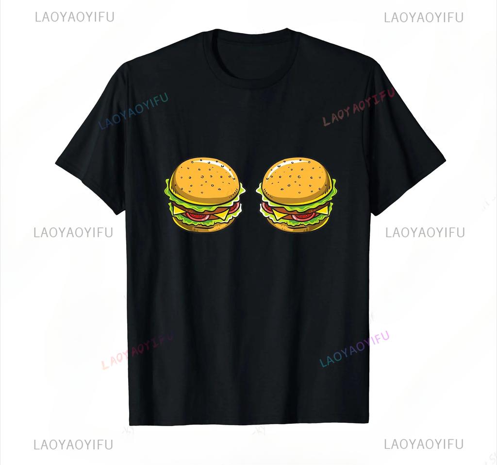 Funny French Fries Design for Men and Women Potato Lovers Tshirt Summer Fashion Womens Clothing Printed Oneck Streetwear