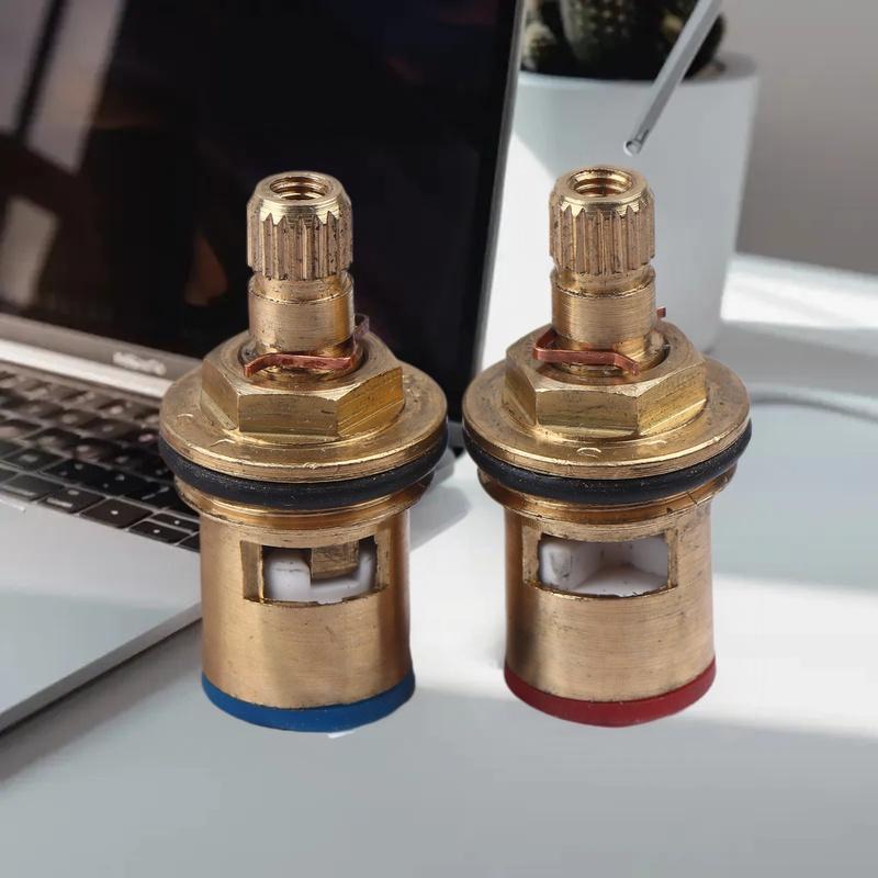 Cartucho de Vástago de Disco Cerámico de Latón de Repuesto Universal Válvulas de Grifo Internas para Cocina y Baño