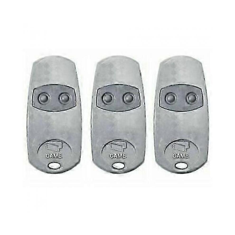 Original Came TOP432EE 3-piece Remote Control. Fixed Code Frequency 433.92 MHz