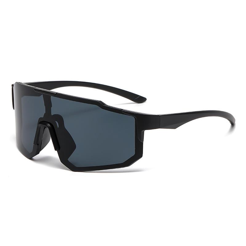 

Cycling glasses large frame one-piece men s and women s outdoor sports sunglasses