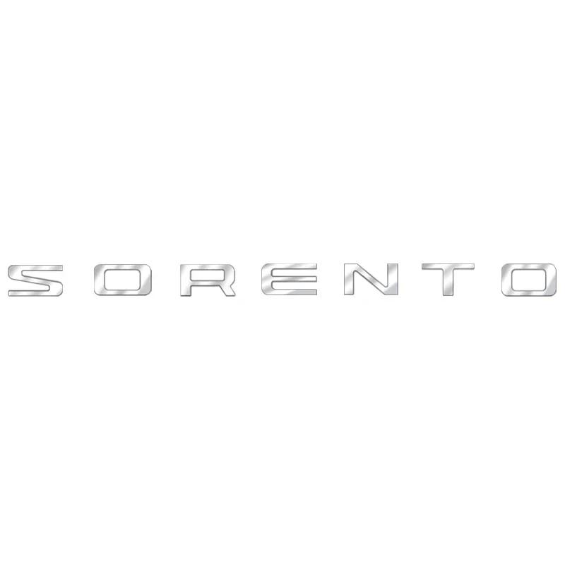 Metalowe Emblematy Litery Stylizacja Samochodu Naklejka Odznaka na Maskę Przednią Bagażnik Tylny Nadwozie dla KIA SORENTO RIO SOUL CEED Forte K3 K7 Akcesoria