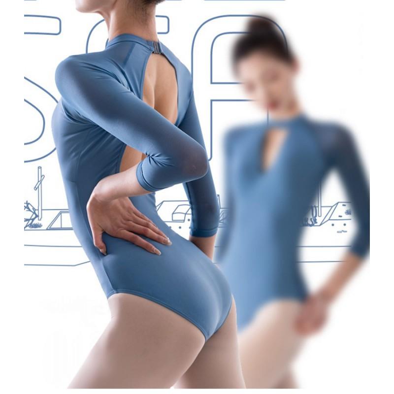 Womens Ballet Leotard With Spaghetti Straps Stretch Dancewear Practice Performance Gymnastics Contemporary Dance