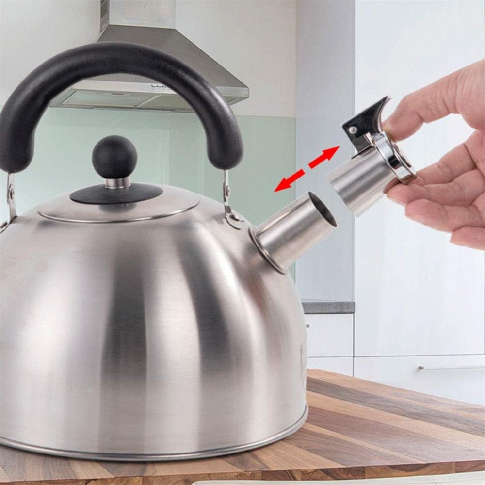 Tea Kettle Whistle Replacement Stainless Steel Teapot Spout Tip Water Boiling Kettle Nozzle