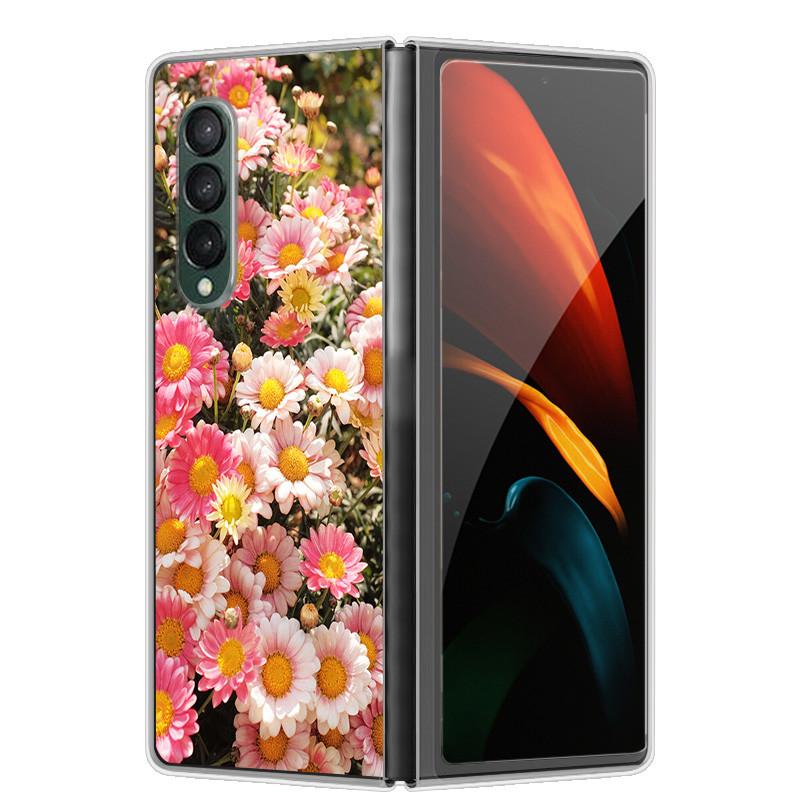 Etui na Samsunga Z Fold 5 Słodkie Modne Twarde Przezroczyste Etui na Telefon dla Samsunga Galaxy Z Fold5 5G ZFold 4 6 5G Powłoka Ochronna ZFold6