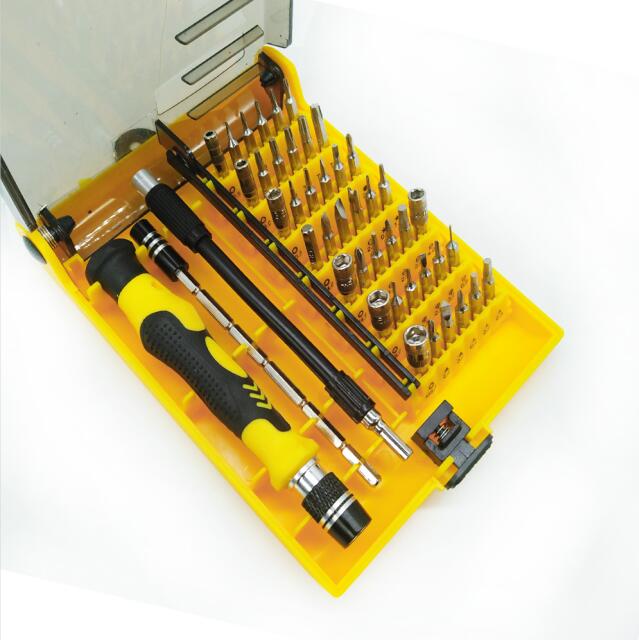 

Набор отверток 45 в 1, набор магнитных отверток, прецизионные отвертки с пинцетом, набор ручных инструментов, бесплатная доставка золотой