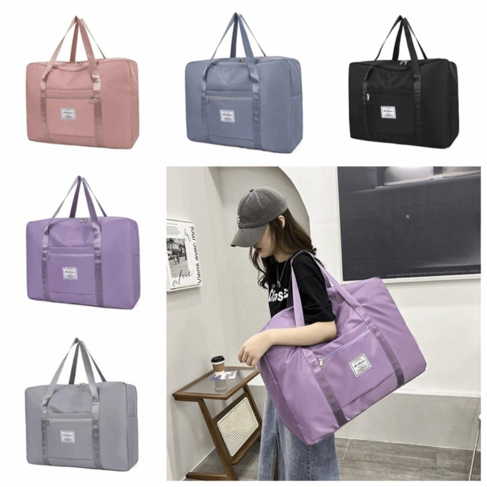 Folding Travel Luggage Bag Oxford Cloth Trip Handbags Travel Storage Bag  Business Trip