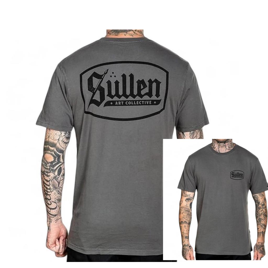 Sullen Art Tattoo Art Trendy Clothing Casual TShirt Mens and Womens Luxury Brand Top