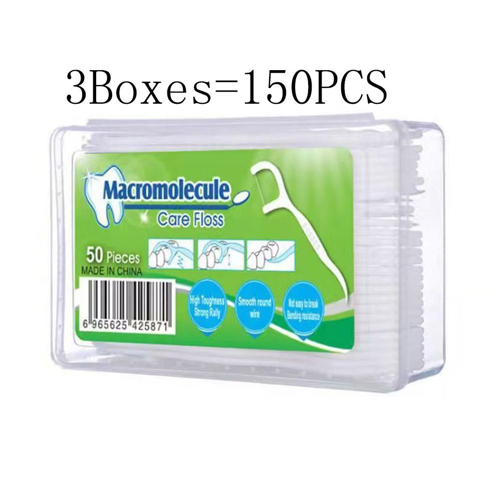 

3 Коробки/150 шт. Домашний пластиковый зубочистка с зубной нитью в виде бантика, Зубочистка, Коробка для зубной нити, Фабрика зубной нити, Дом