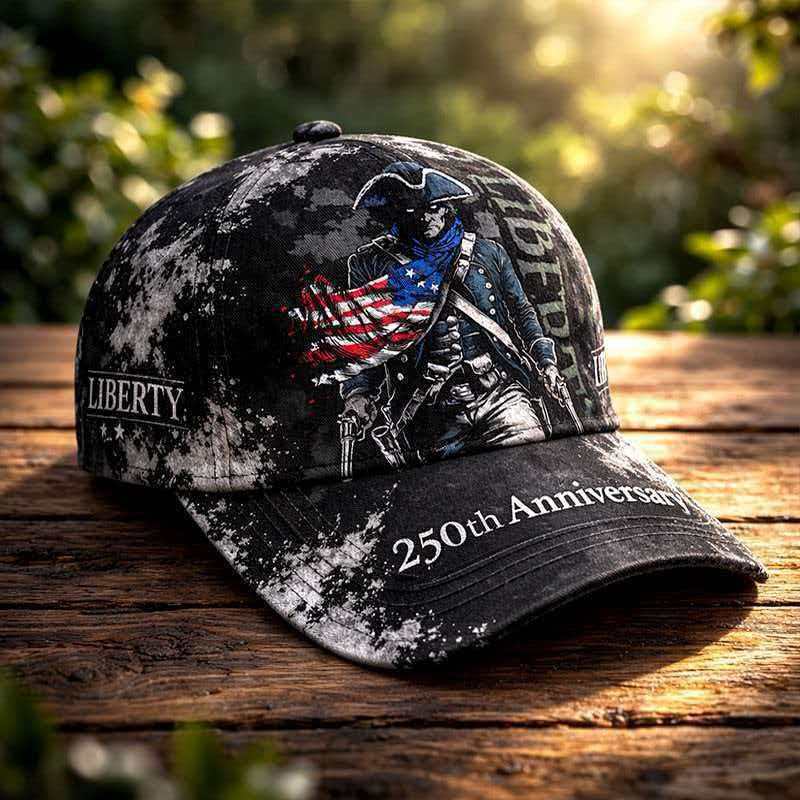 Nueva Gorra de Béisbol con Impresión Digital D para Hombre y Mujer Gorra de Aniversario Americano