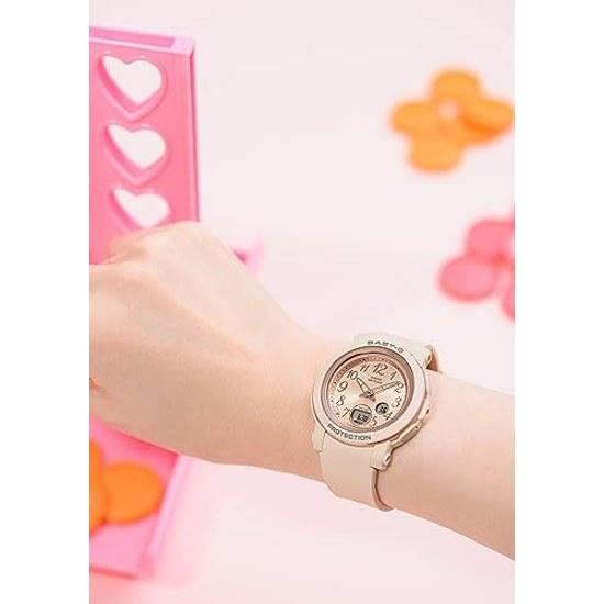Casio Wristwatch Baby-G BGA-290SA-4AJF Ladies Pink Beige