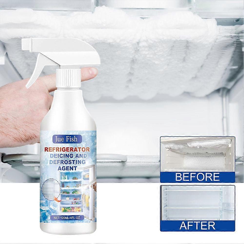 Jue-Fish Refrigerator Defrost Deicer Household Freezer Snow Melt Ice Removal Tool Anti-Icing Defrosting Agent