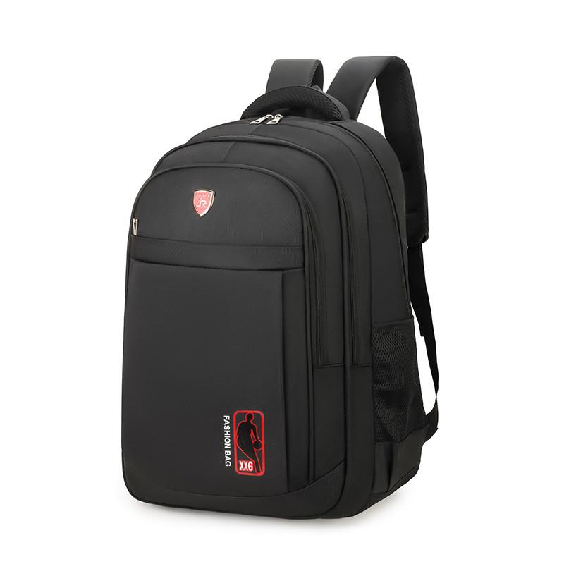 Oxford Fabric Casual Travel Backpack With Letter Printed For Students And Commuters