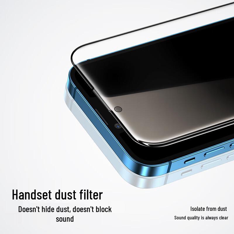 SMARTDEVIL iPhone Anti-Peep Tempered Glass Screen Protector