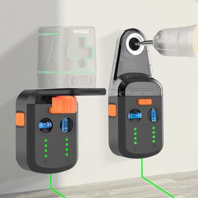 Collettore di polveri per perforazione elettrica Livello laser 2 in 1 Aspirazione a parete Collettore di polveri per trapano elettrico Strumenti per la pulizia della polvere