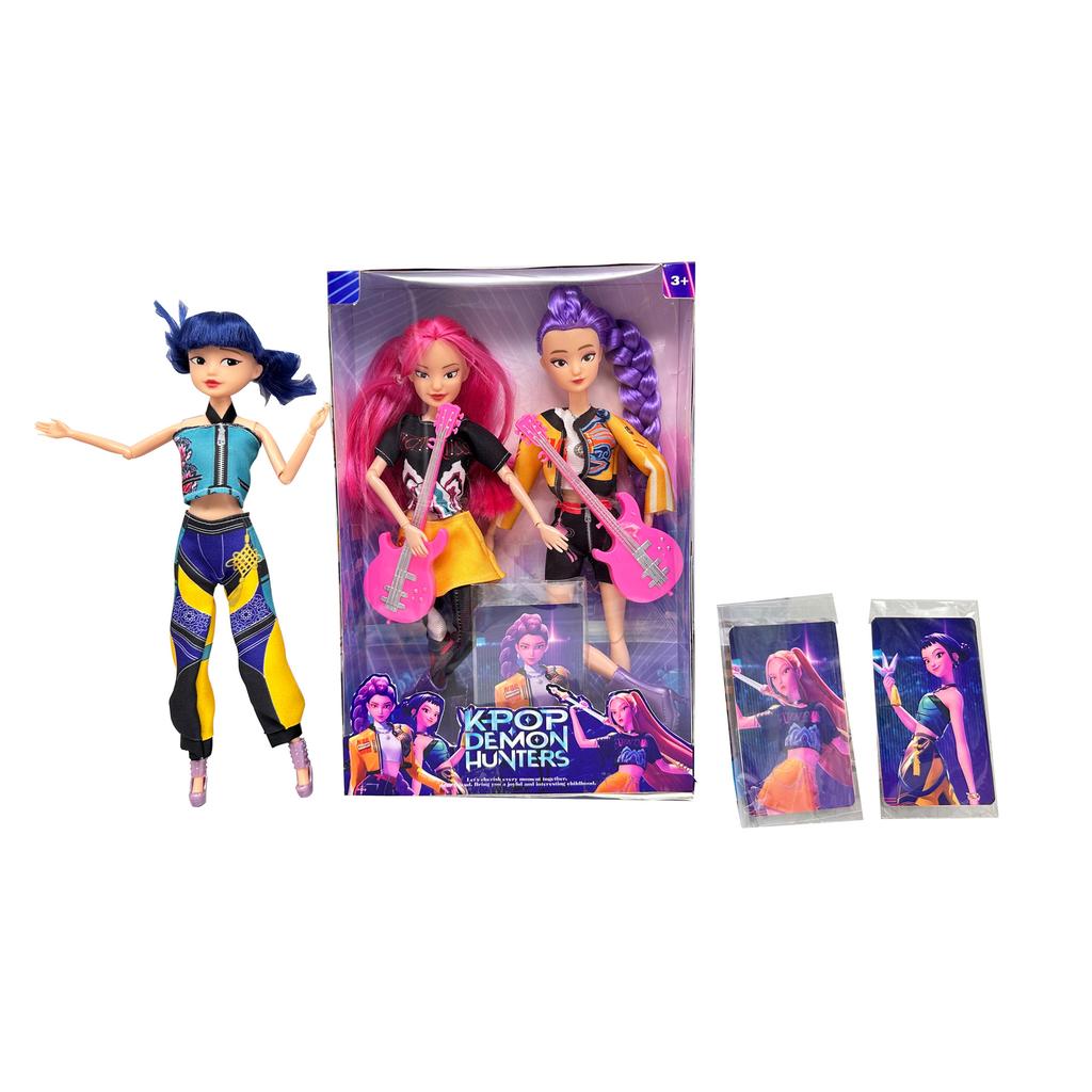 Dynamic Fantasy Hunter Girl Squad Animated Edition: 11.5-Inch 12-Joint Articulated Body with Colorful Lights and Theme Song