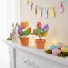 Foam Egg Easter Tabletop Ornament Simulated Eggs Easter Desktop Ornaments  Desktop Display
