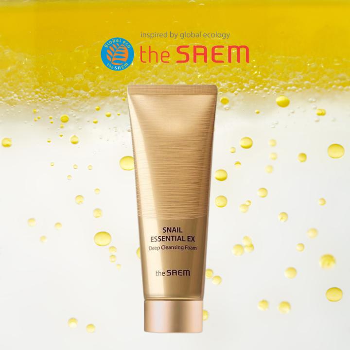 

The same-SNAIL ESSENTIAL EX Deep Cleansing Foam 150g
