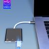 Type C to HDMIs Converter USB C to HDMIs Adapter for 4K Video Output and Fast Charging Supports for Devices Type C Hubs