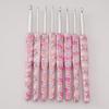 New Knitting Tool Set Crochet, Printed Aluminum Crochet Hand Tool Crochet Set OPP Bag