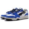 Li Ning Moon White Comfortable Versatile Non-Slip Wear-Resistant Low-Top Skate Shoes Unisex sneaker Blue AGCS427-18