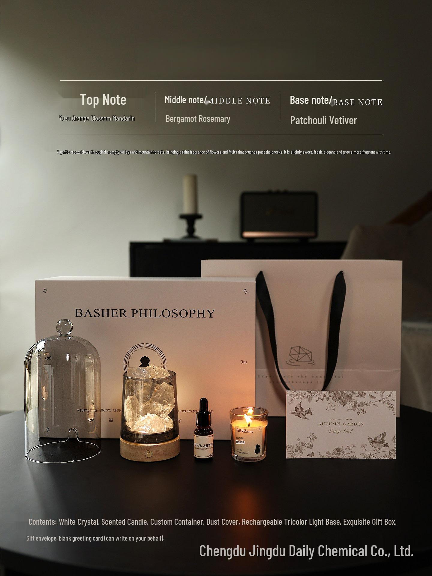 Retro Aroma Candle Gift Set: Indoor Fragrance Souvenir for Birthdays & Best Friends Shangri-La
