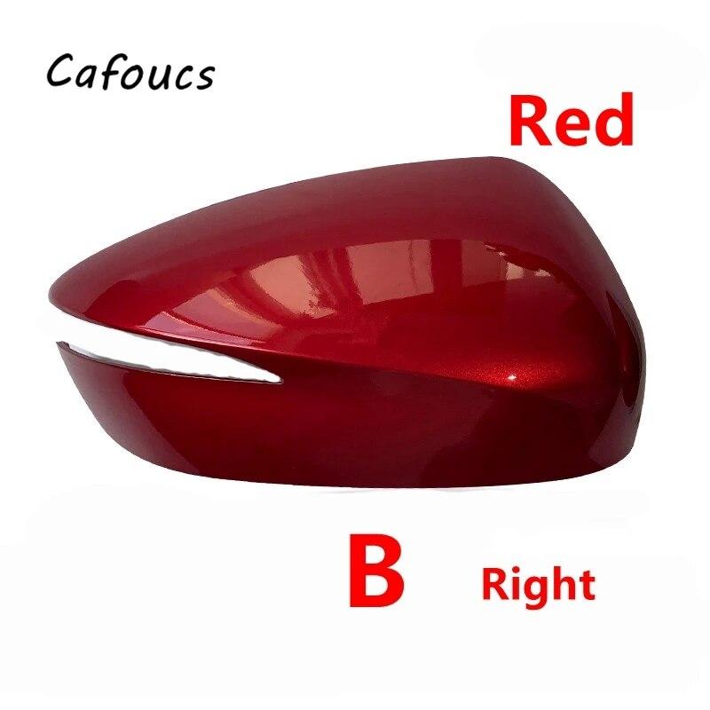 1pcs Car Wing Side Rearview Mirror Cover Cap Shell For Mazda CX-3 CX3 2013- CX-5 CX5 2015 2016