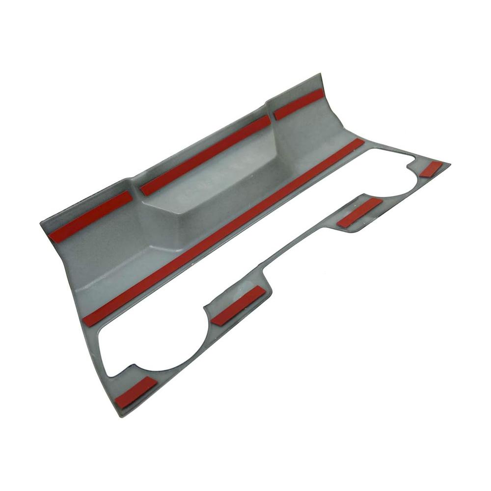 Carbon Fiber Look Center Console A/C Switch Cover Trim For Honda Civic 2016-2021