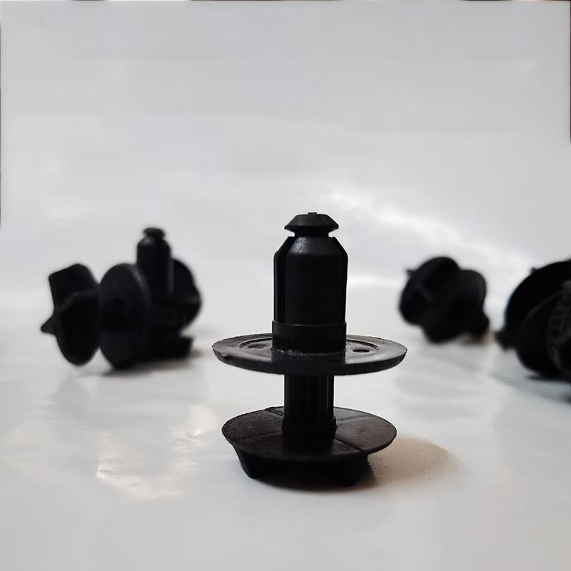 10Pcs 20Pcs Nylon Battery Cover Cowl Panel Clips Black Fastener for Land Rover Range Rover LR024316 Discovery Sport Accessories