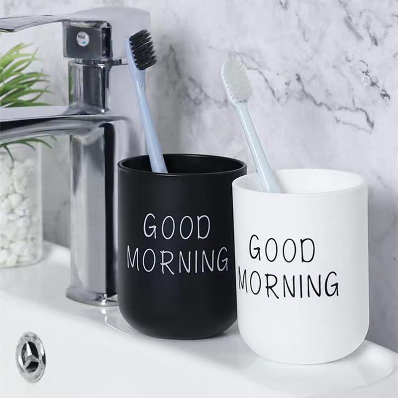 Portable Couple Toothbrush Washing Mouth Cups Plastic Home el Tooth Brush Holder Bathroom Accessories Mouthwash Storage Cups