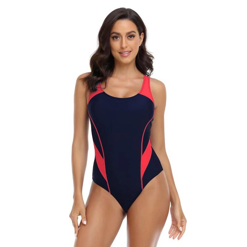 2025 Sports One Piece Swimsuit Women Swimwear Professional Sport Bathing Suit Surfing Swimsuits Swimming Suit Backless Bikini