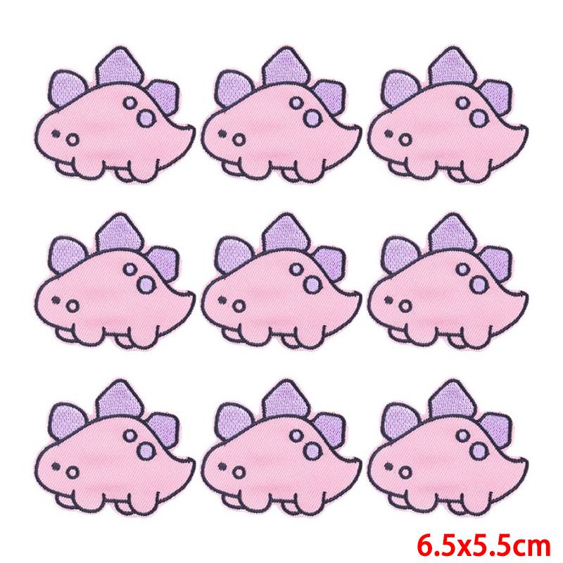 10 Pcs/lot Wholesale Embroidery Patch Iron On Patches For Clothing Patches On Clothes Jackets Decor Applique Sew Supplies