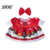 Saisonale Veranda-Gans Kleidung 1 Set Weihnachtskostüm, Festliches Kleid mit Hut, Winter-Dekorationszubehör Herbst-Feiertagskostüm für 23-Zoll-Statue, Garten