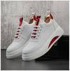Fashion Men's Shoes White 2025 Autumn New Trend Versatile Casual Sports Shoes Men's Thick Sole Light Non-slip Breathable Shoes for Men