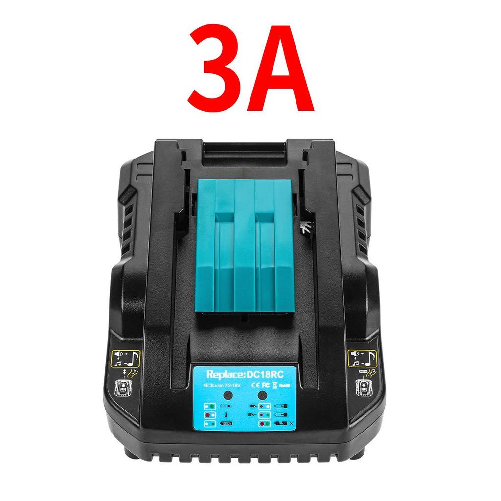 Compatible with Makita 7.2V-18V Lithium Battery Charger DC18RC MT18RC