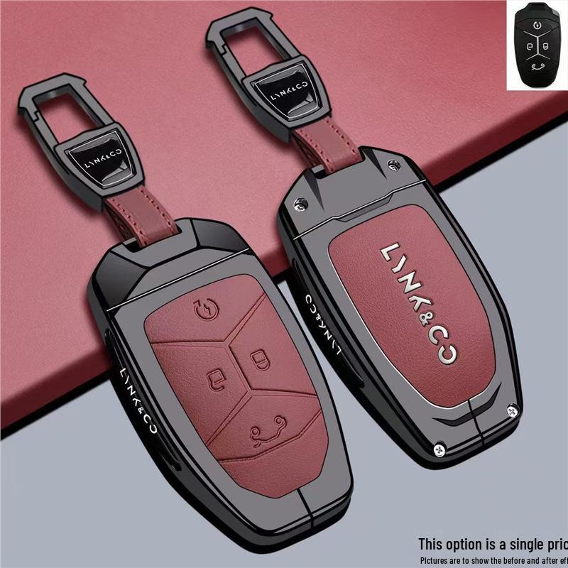Lynk & Co 09 Key Case Shell with Buckle for Models 03/02/01/05/06/07/08 & EMP 900/Z20/Z10