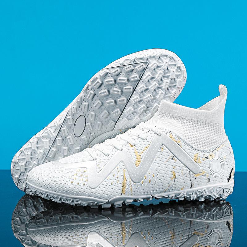 Foreign trade football shoes men's children's broken nail shoes tf adult primary and secondary school students training shoes women's football shoes