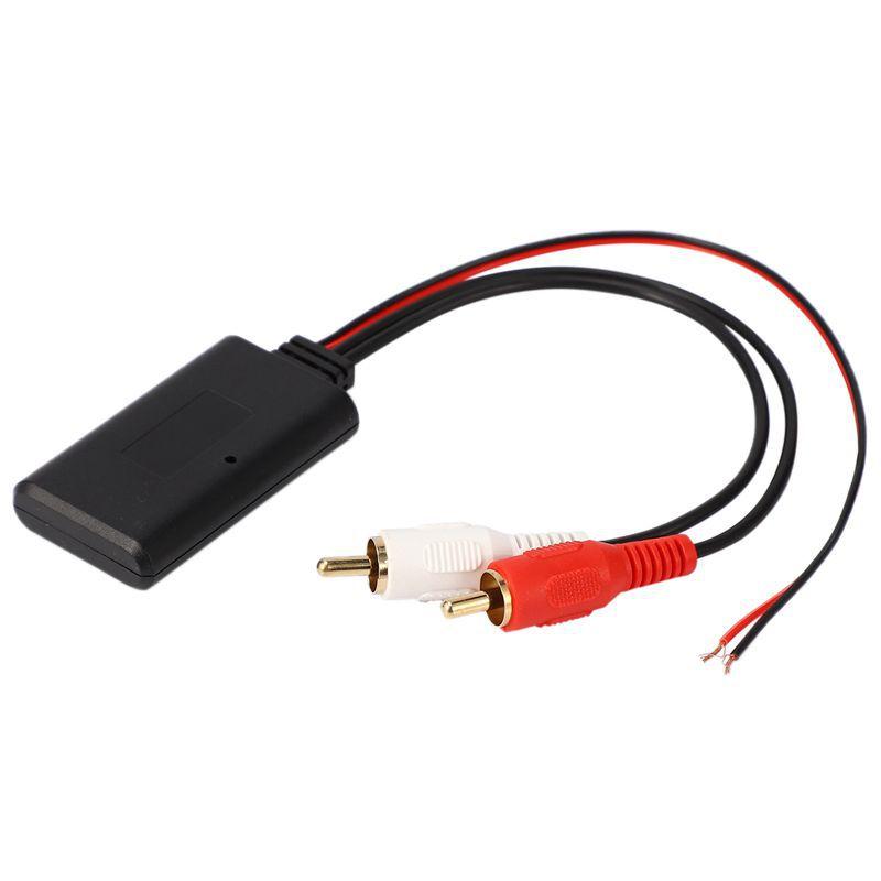 Bezdrátový modul Bluetooth do auta Adaptér AUX Hudební Audio Stereo Receiver pro vozidla s rozhraním 2RCA