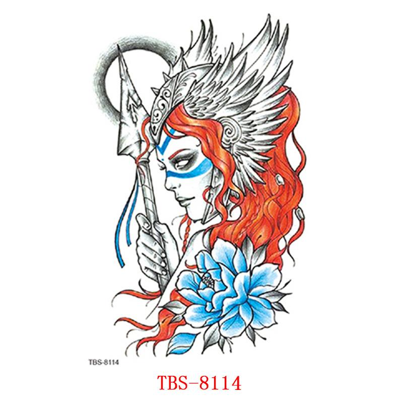 Wasserdichter Tattoo-Aufkleber, Totem-Charakter Tattoo-Aufkleber Tattoo