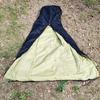 A1R Tunnel Water-Resistant Warm Sleeping Bag - Lightweight, Black, Capsule Design with Protective Cover, Dirt-Resistant, Inflatable.