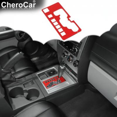 Vnitřní kryt panelu řadicí páky pro Dodge Dodge Nitro 2007-2012 Červený