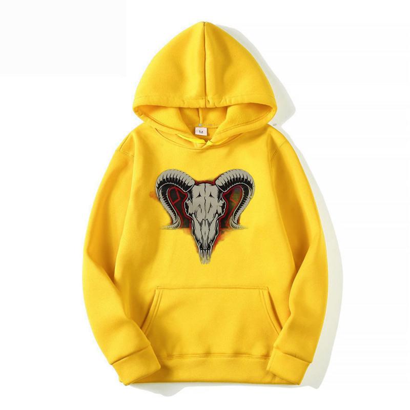 Módní trend Tištěná mikina Unisex Vysoce kvalitní Volná Pohodlná Sportovní mikina