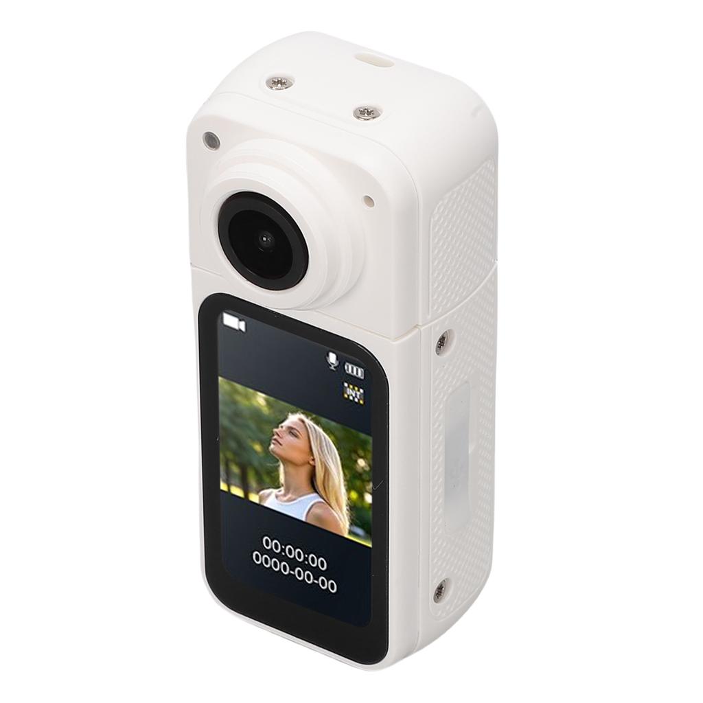 Wearable Camera 2.7K 12MP 170 Degree Angle 1.47 Inch Color Screen Magnetic Body Worn Cam for Work Travel Walking