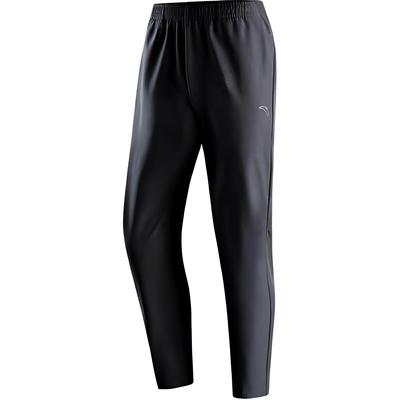Running Series Comfortable Mid-Waist Drawstring Casual Pants Men Bottoms Castle-Gray 952445501-1
