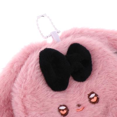 1Pc Cute Cartoon Plush Photocard Holder Photo Card Protective Cover For Students Idol Photo Display Hanging Picture Sleeves