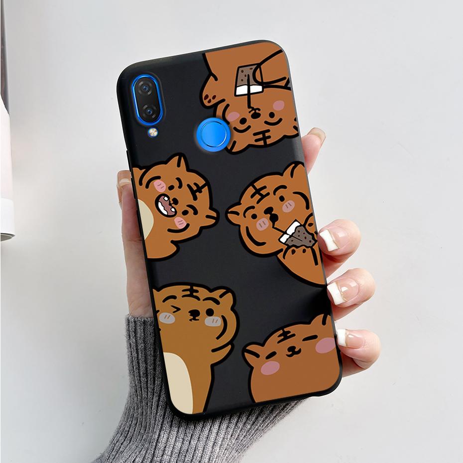 For Huawei Nova 3i Case INE-LX1 INE-LX2 Pandas Cover Soft Silicone Phone Case For Huawei P Smart Plus 2018 Nova3i Fundas Bumper
