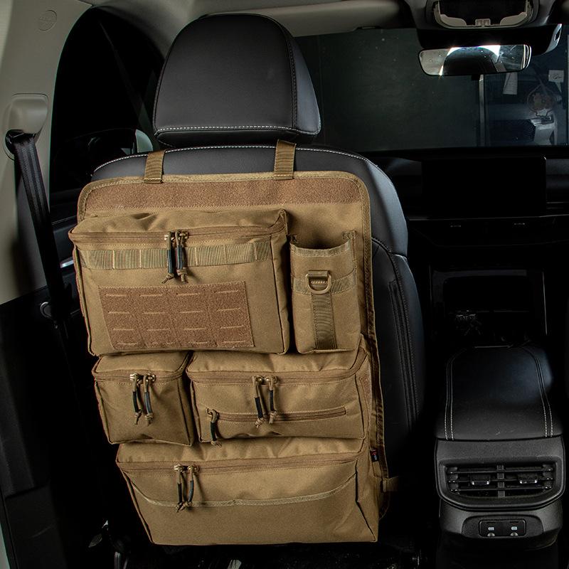Car Multifunctional Luggage Organizer and Storage Bag, Hanging Rear Seat Bag for Car Rear Seats,Tactical Storage Bag