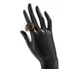 Vintage Irregular Smooth Resin Plastic Ring for Women, New Trend Bohemian Geometric Ring, Aesthetic Party Jewelry